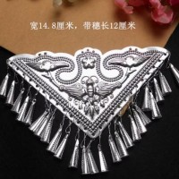 苗族壮族彝族银饰铝片舞台服装配饰DIY饰品